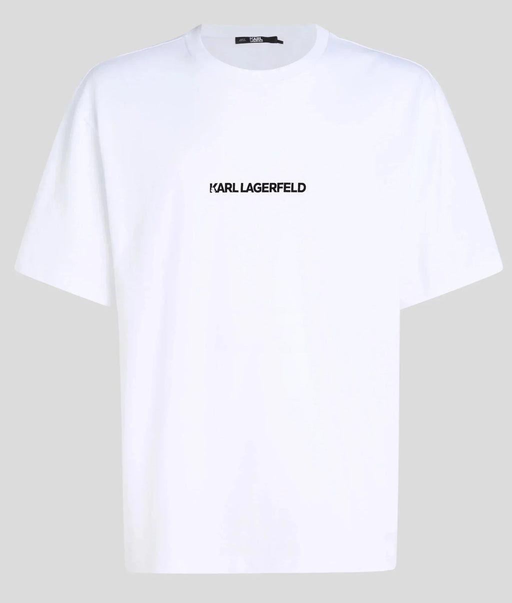 Women KARL Outline Logo Front Back (White)