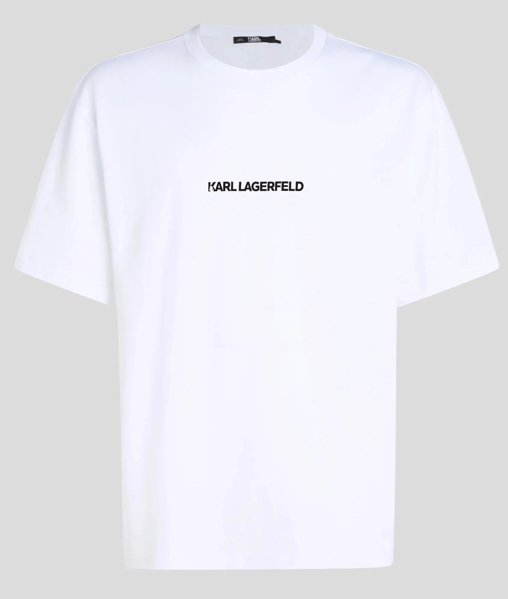 Women KARL Outline Logo Front Back (White)