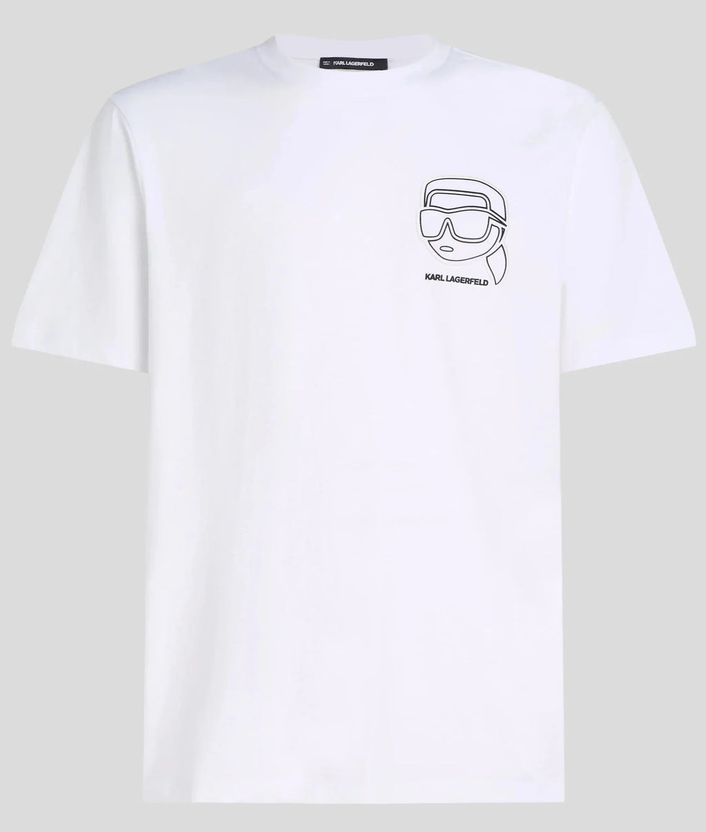 Women KARL Small Icon Outline (White)