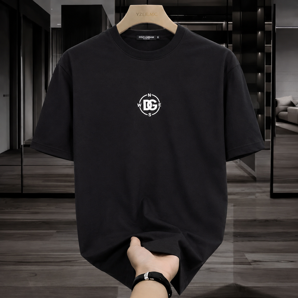 Women D&G Black Tshirt (Compass)