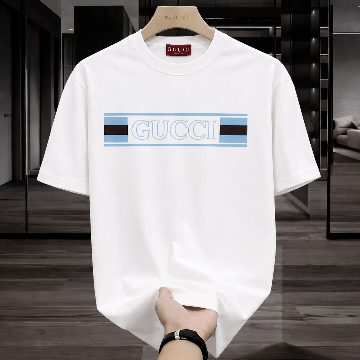 Women Gucci White Tshirt
