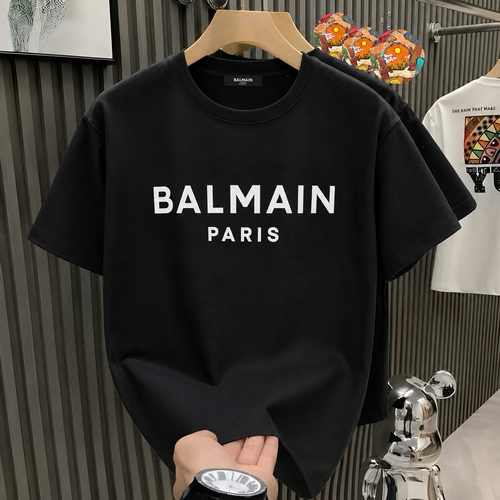 Women Balmain Black (White print)