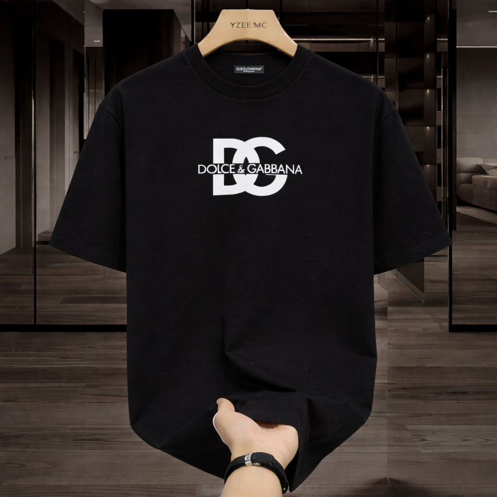 Women D&G Black Tshirt