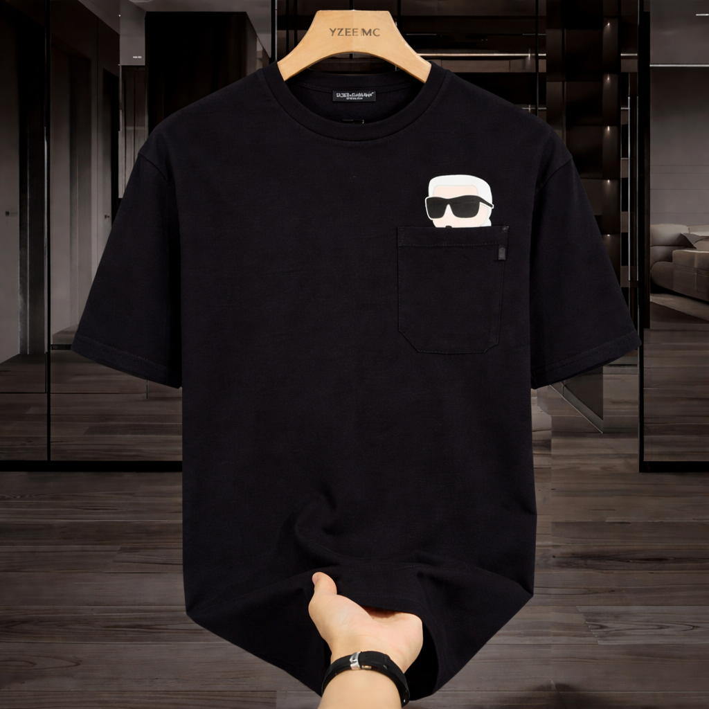 Women KARL Small Icon With Pocket (Black)