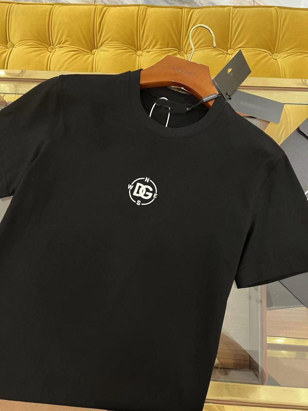 Women D&G Black Tshirt (Compass)