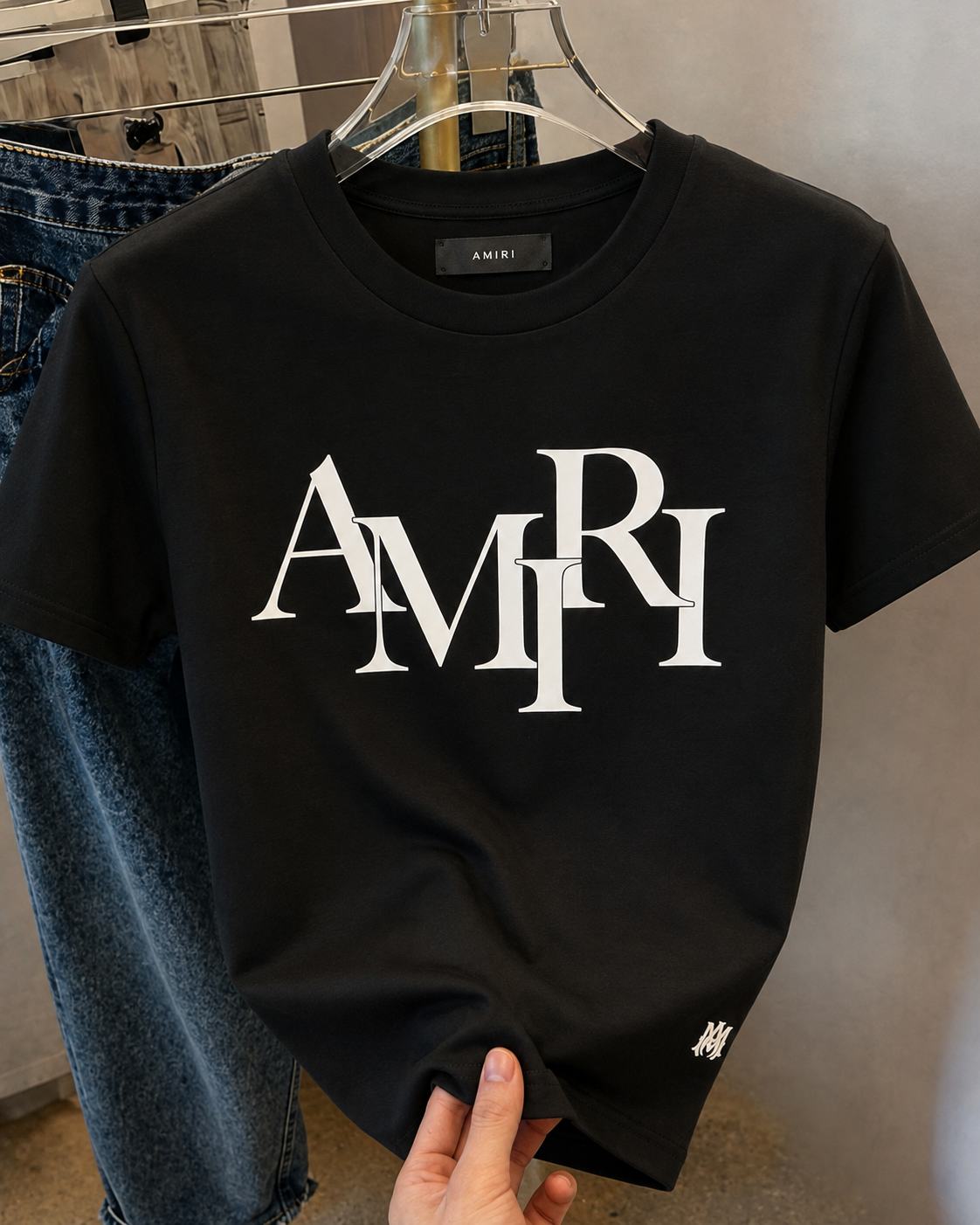 Women Amiri Black (WHITE)