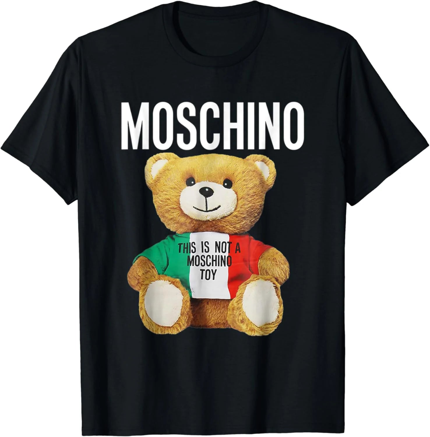 Women Moschino Black Tshirt