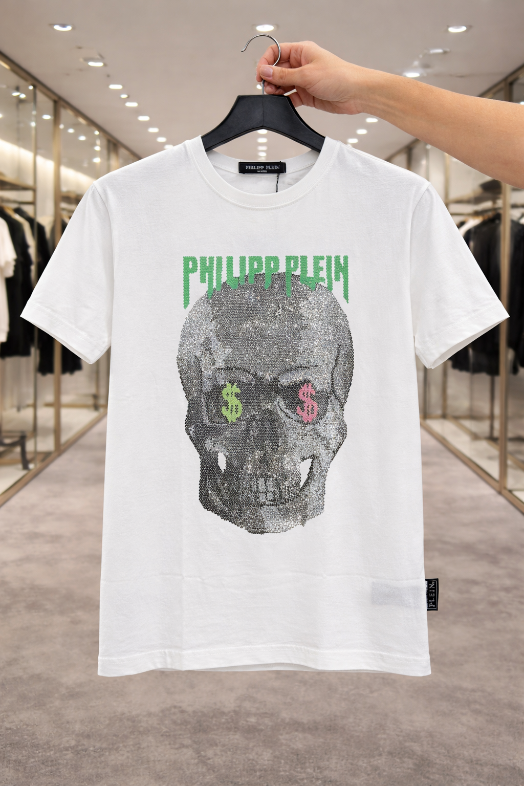 Women PP $ Tshirt White (Supima Cotton)