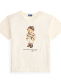Women TEDDY BEAR T-SHIRT CREAM (New)