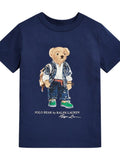 Women TEDDY BEAR T-SHIRT Navy (Bag pack)