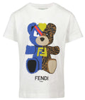 Women White T-SHIRT Fendi