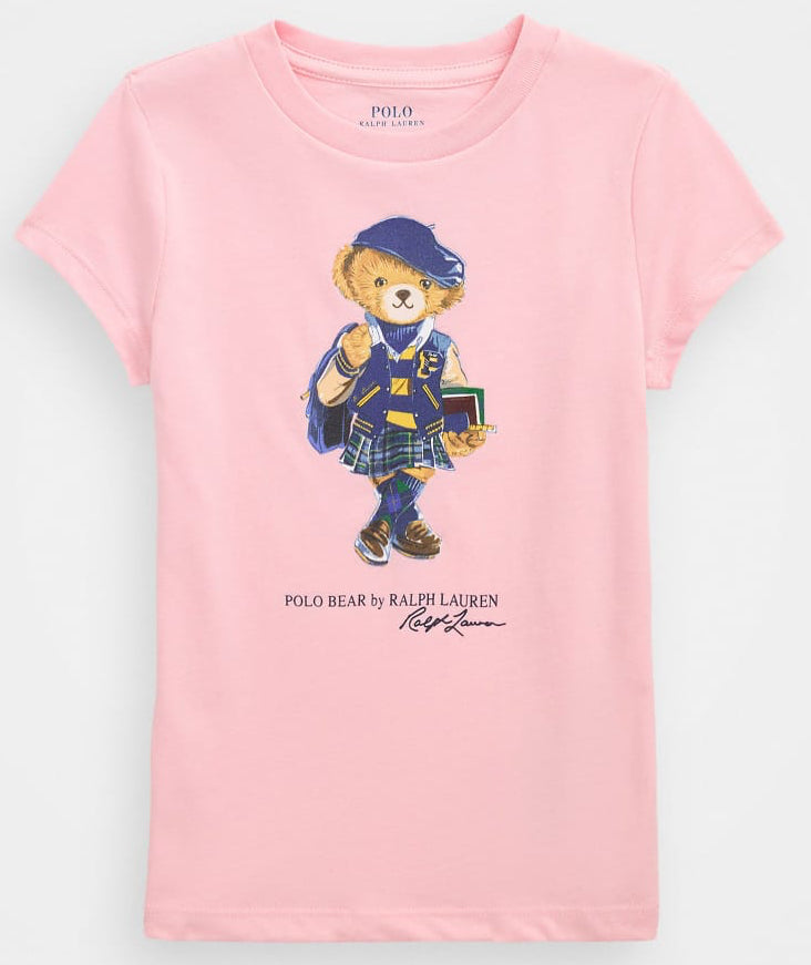 Women TEDDY BEAR T-SHIRT Pink (School)