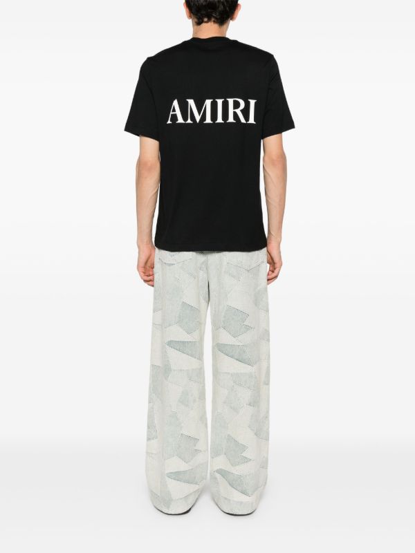Women Amiri Black Tshirt