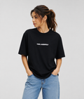 Women KARL Outline Logo Front Back (Black)