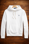 RL Fleece Hoodie (White)