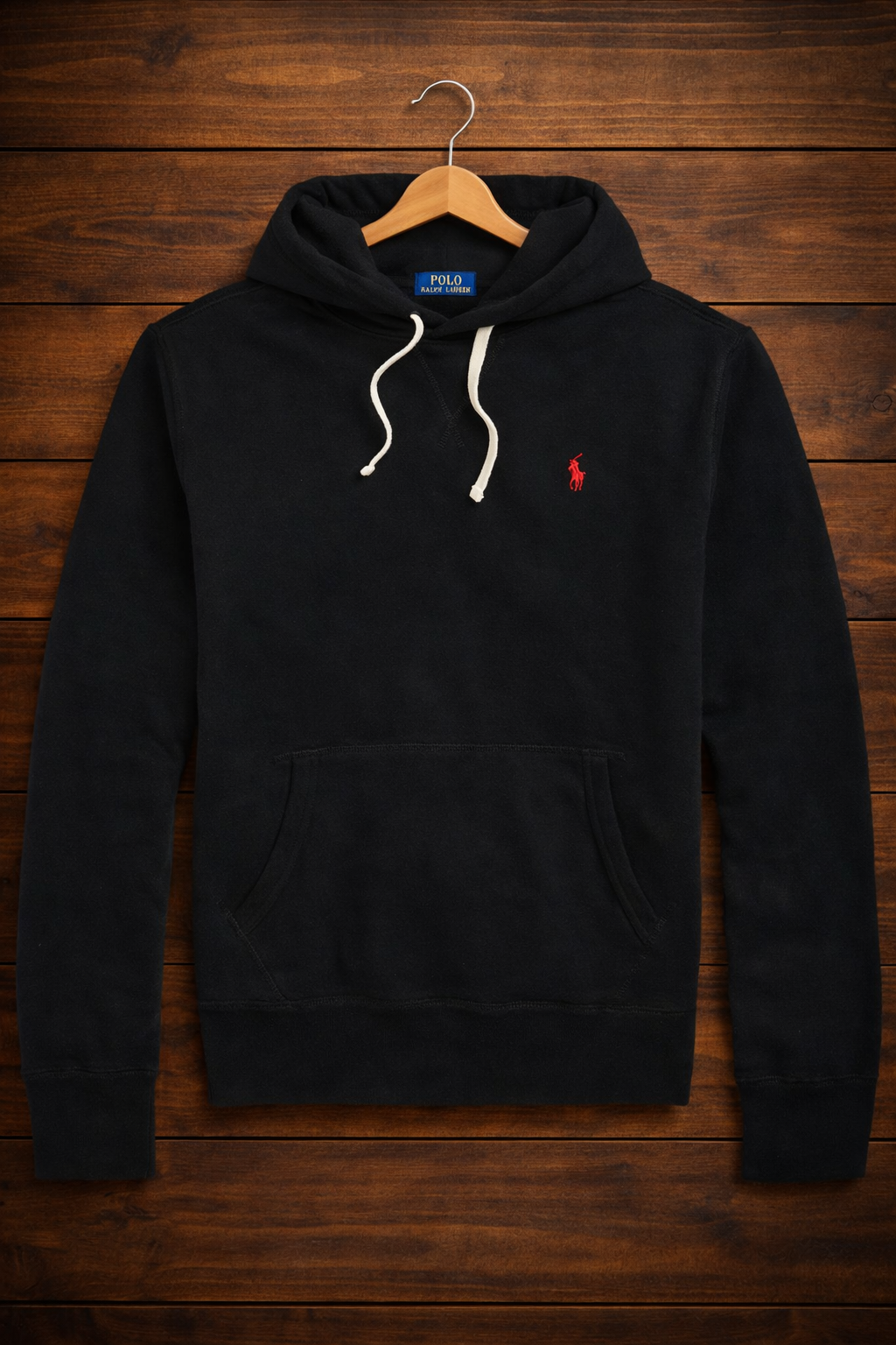 RL Fleece Hoodie (Black)