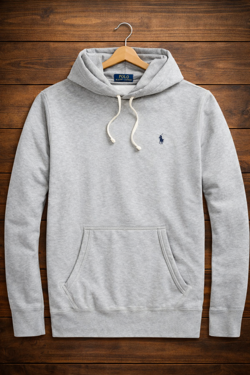 RL Fleece Hoodie (Grey)