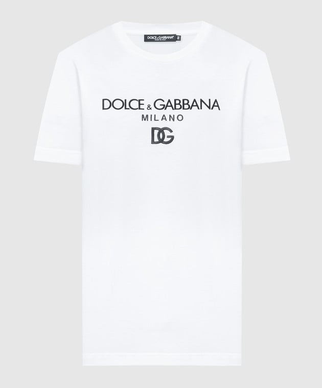 Women D&G White Tshirt (MILANO)