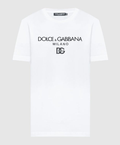 Women D&G White Tshirt (MILANO)