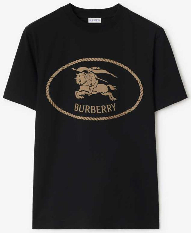 Women BURBERRY CLASSIC BLACK T-SHIRT