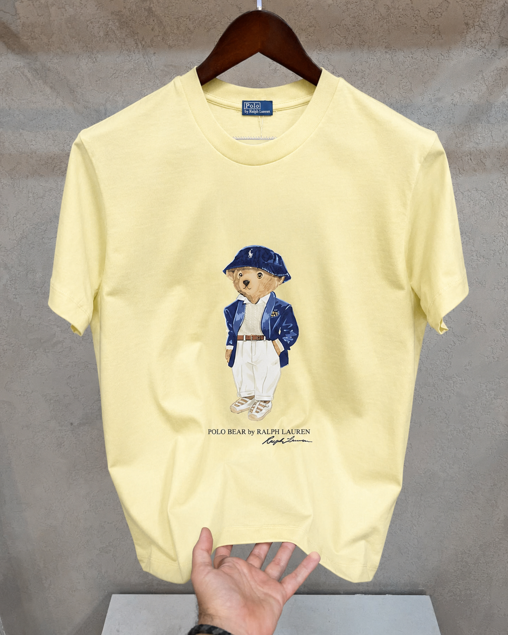 Women TEDDY BEAR T-SHIRT Yellow