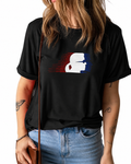 Women KARL Team Logo Front Back (Black)