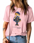 Women TEDDY BEAR T-SHIRT Pink (School)