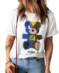Women White T-SHIRT Fendi