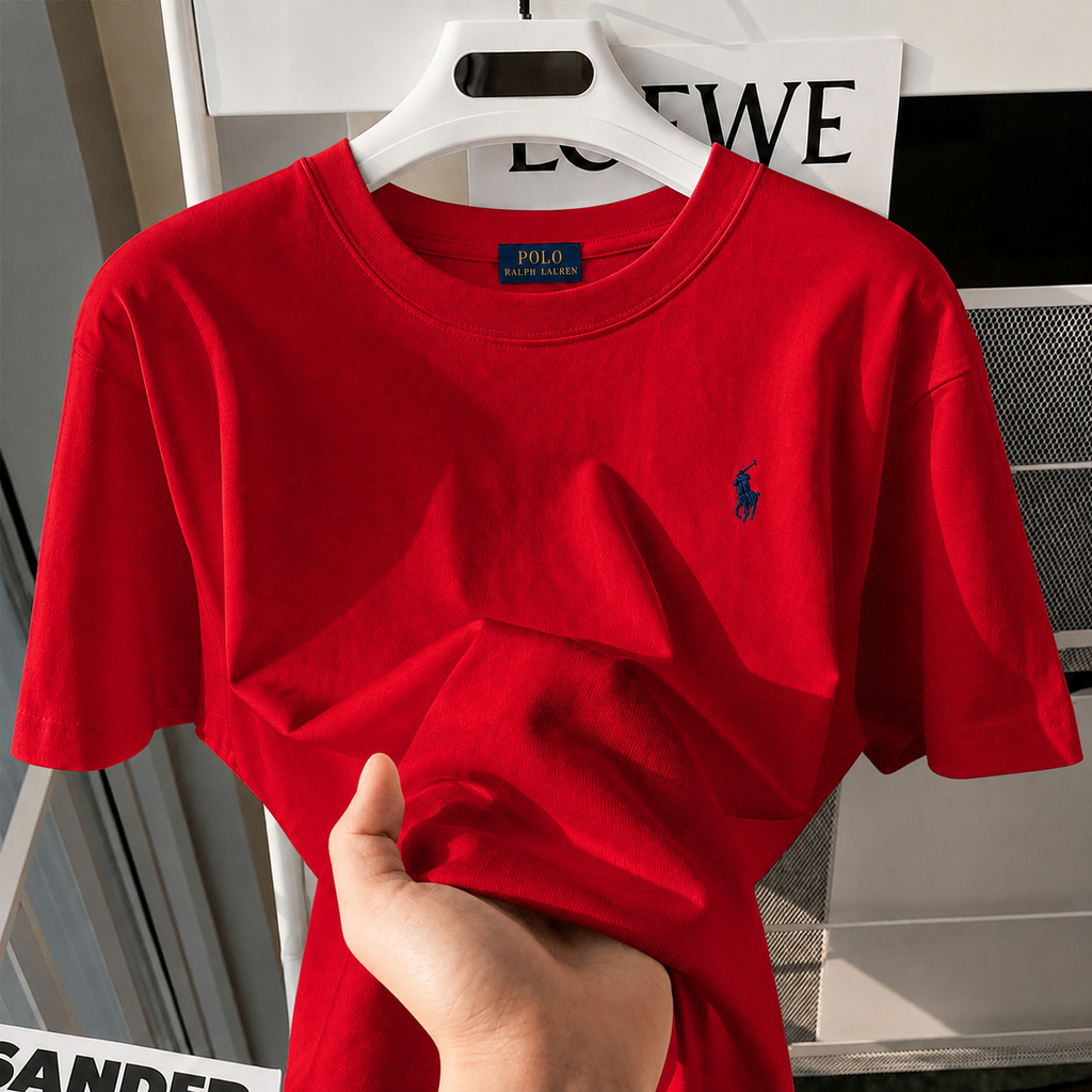 Women ABD Red pony tshirt