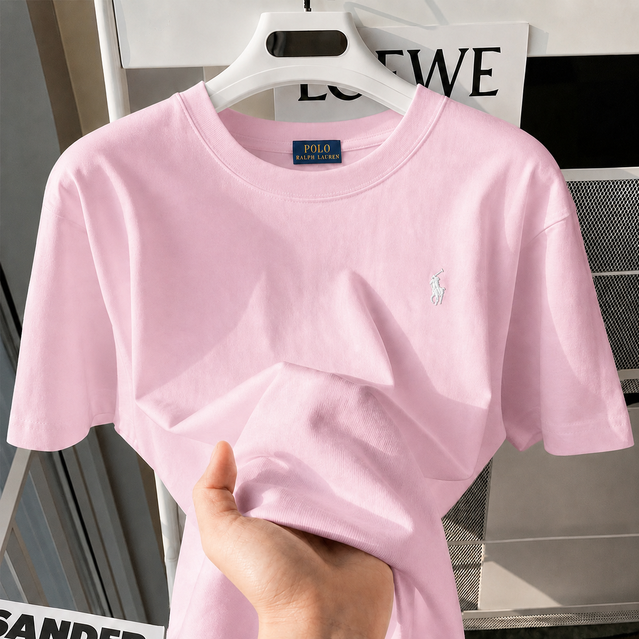 Women ABD Pink pony tshirt