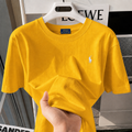 Women ABD Mustard Yellow pony tshirt