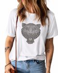 Women Kenzo diamond Tshirt White (Supima Cotton)