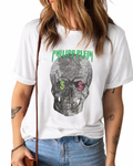 Women PP $ Tshirt White (Supima Cotton)