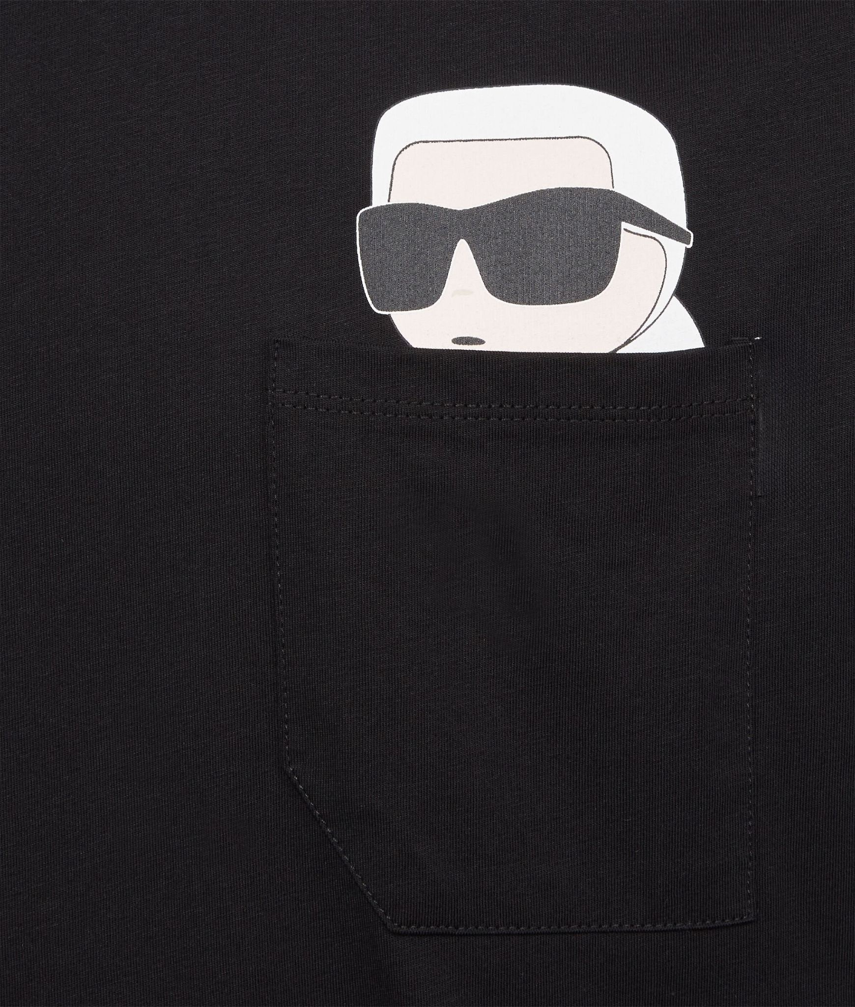 Women KARL Small Icon With Pocket (Black)