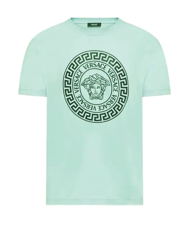 Women Versace aqua green