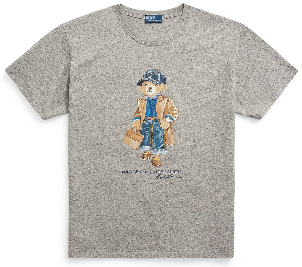 Women TEDDY BEAR T-SHIRT GREY