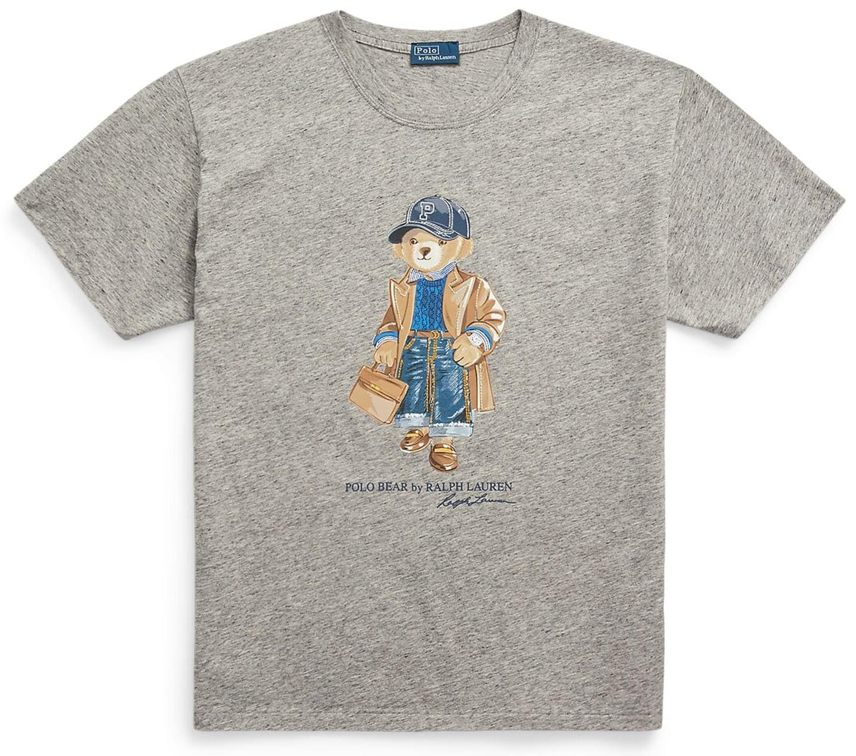Women TEDDY BEAR T-SHIRT GREY