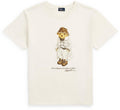 Women TEDDY BEAR T-SHIRT CREAM (Brown cap)