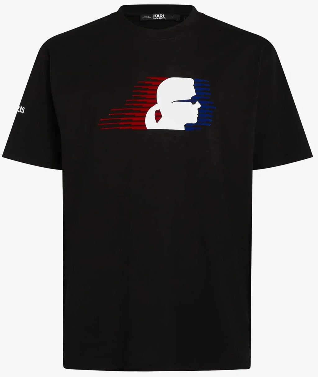 Women KARL Team Logo Front Back (Black)